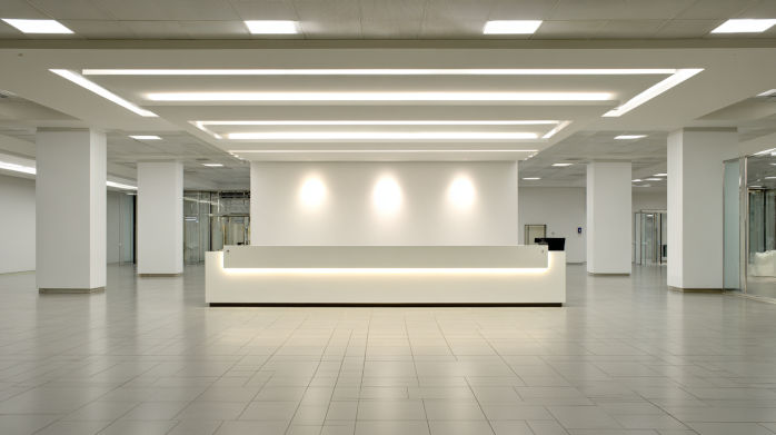 Raw Corporate Lobby Space